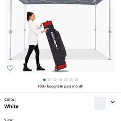 ABCCANOPY Commercial Ez Pop Up Canopy Tent 10x10 Premium-Series, White