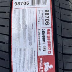 215/60R16 NEW TIS HERCULES TIRES       PRICE NEGOTIABLE     YANTAS  NUEVAS 215/60R16 TIS HERCULES  NUEBAS 