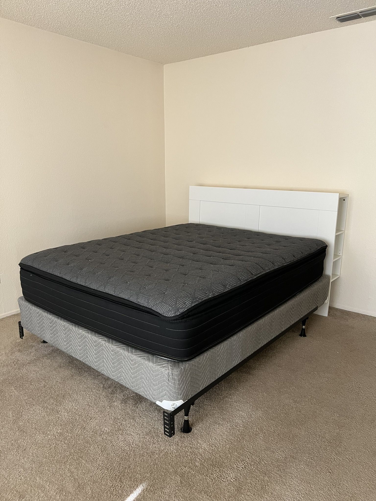 Queen Bed Set + Headboard