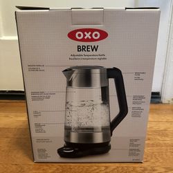 oxo Adjustable Temperature Kettle New In Box