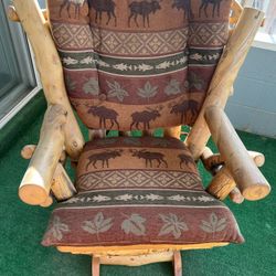 Rustic Customized   Hard  Wood Chair. Super Vintage  And Unique 