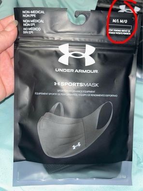 Under Armour Face Masks