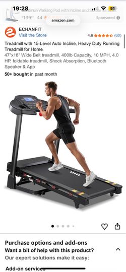 Echan fit tread mill