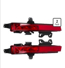 Rear Bumper Reflector Lights 2-Pack