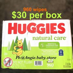 Huggies Natural Care Wipes 