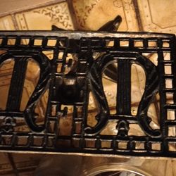 Vintage Miniature Claw Foot Music Stand Harp Good Condition