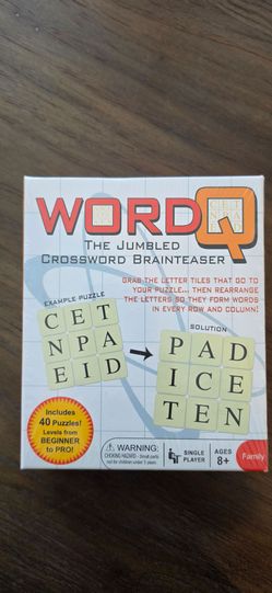 WordQ crossword game