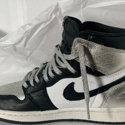 Silver Toe Size 7 Women’s Jordan’s