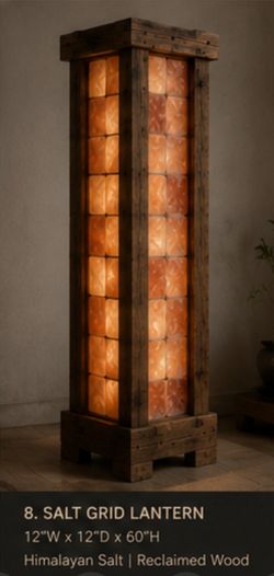 Custom salt lamp