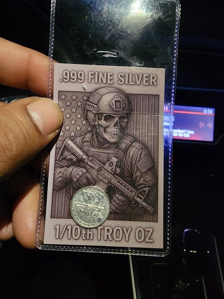 1/10th Oz Of Silver