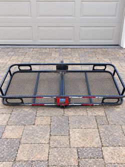 Pro Series Heavy-Duty Hitch Cargo Carrier – 60” x 24” (2ft x 5ft) 2in hitch