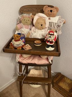 Antique highchair
