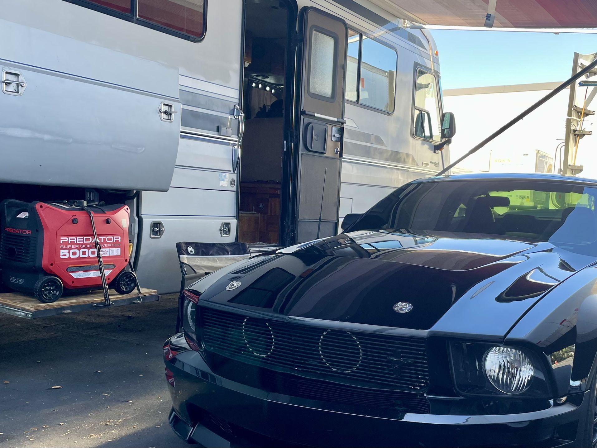 Supercharged Shelby Mustang 