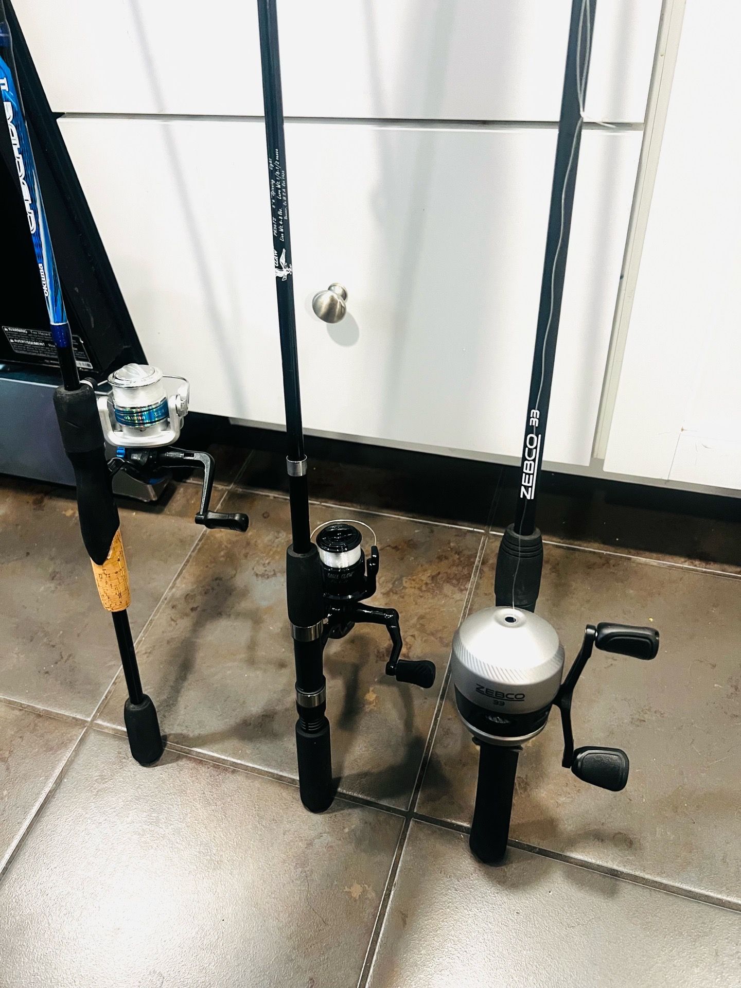 Fishing poles