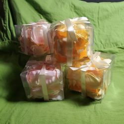 Yellow And Pink Rose Peddles For Those Special Events Weddings ,Romantic Dinners