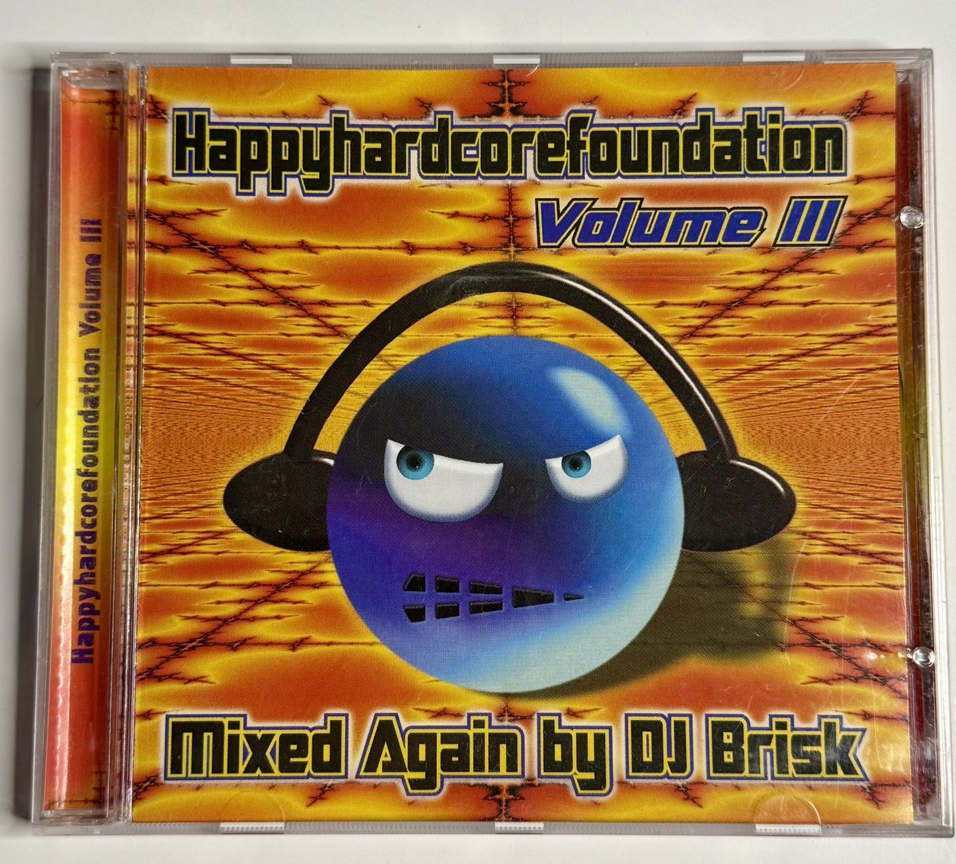 Happy Hardcore Foundation Volume 3 III CD Mixed by DJ Brisk Rare 2000s HiGHBorn