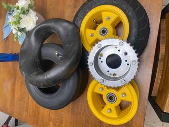 Full 6 inch rim setup powder coated