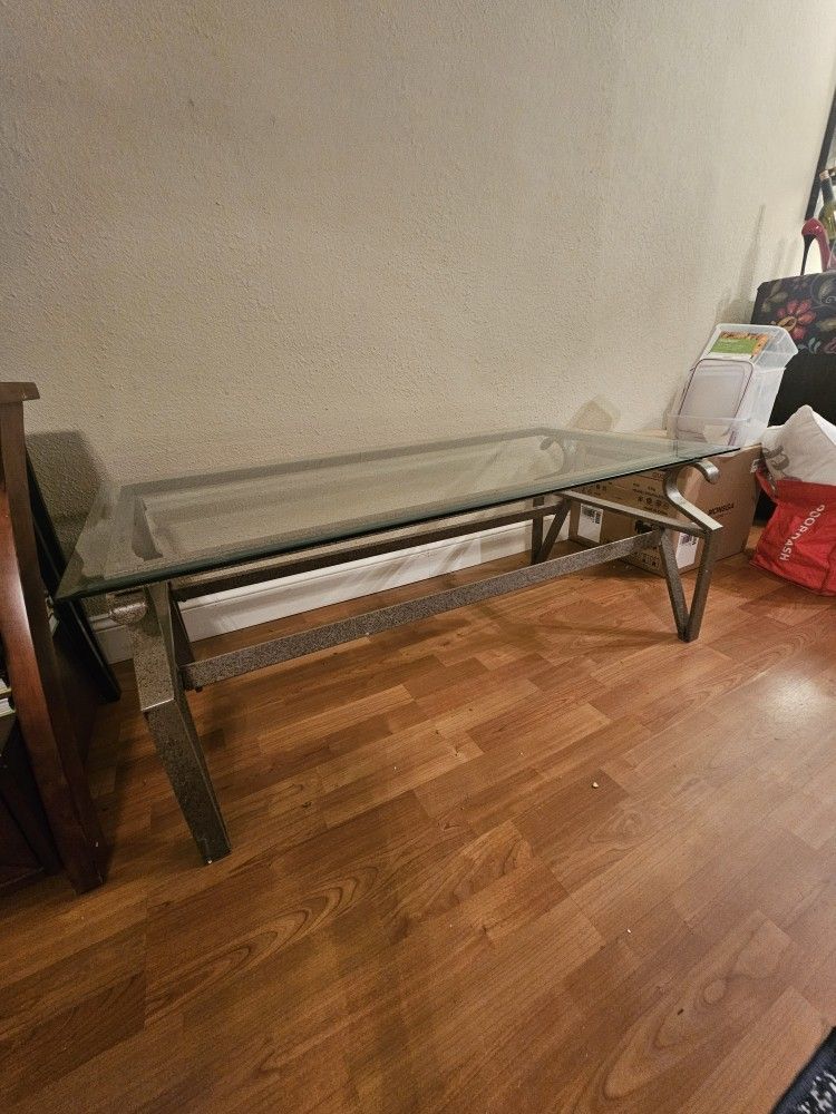 Glass Coffee & End Table