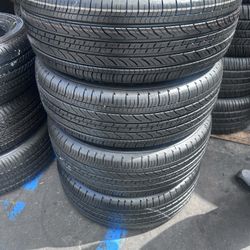 Set Of Four Used Tires Micheline 215/55R17$280