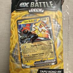 Pokémon Tcg Tapu Koko Ex Battle Deck