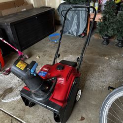 Turo Snow Thrower Snow Blower - 18 Inch 