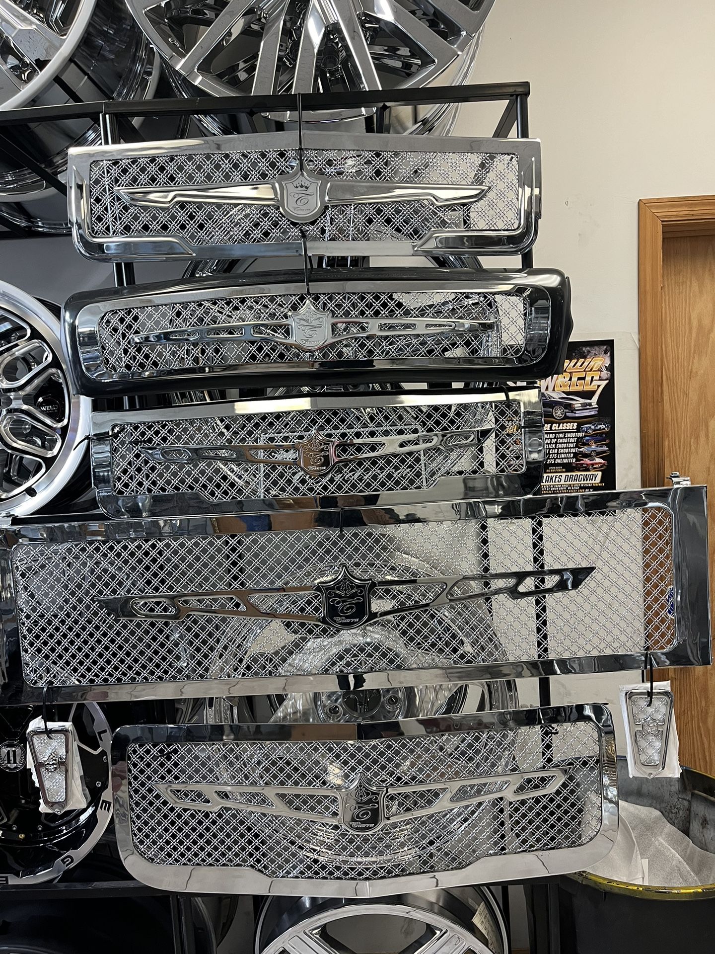 Custom Built Tiarra Grilles