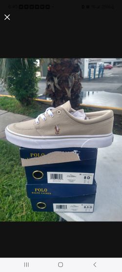 Size 8.5 Men POLO SHOES