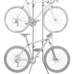 Double Bike floor Stand