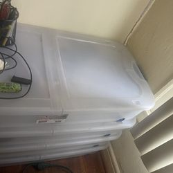 Storage Bins; Underbed W/ Wheels $10 Firm