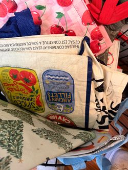 Basket of Reusable Bags (Basket Included)