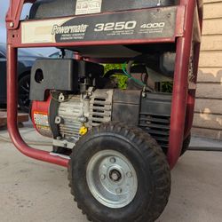Tuned Up Ready For The Job site 👷‍♂️Or Camping 🥾 🏕️ 🥾🌲Excellent Running Powermate 3250 Max 4000 Watts 