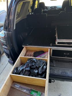 Custom SUV Cargo Drawer Storage System