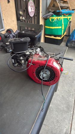 Honda motor still runs but it is taking up space