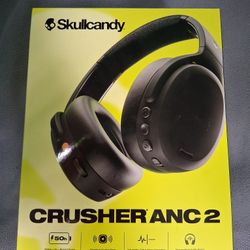 Skullcandy Crusher ANC 2 Wireless Headphones [Sealed] 