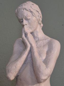Beautiful and elegant lady statue by James Barnhill