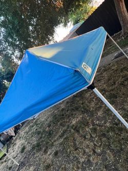 Blue Pop Up Z Shade Canopy