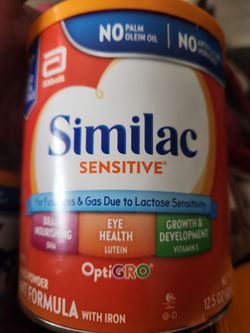 Similac sensitive infant Formula
