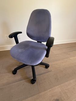 Office Chair, Blue