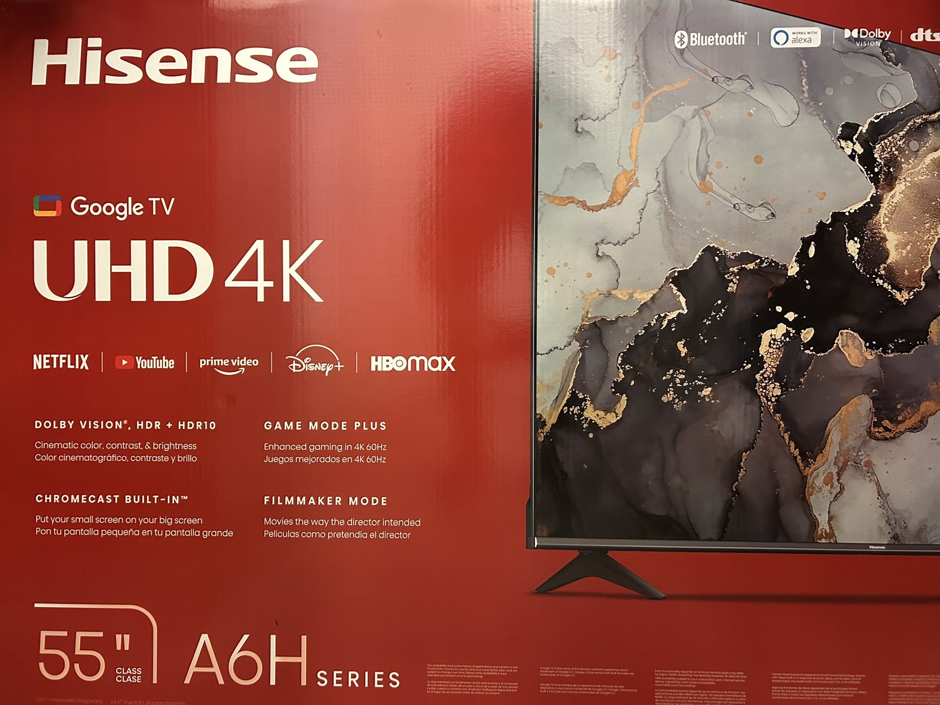 Hisense 55” Google TV