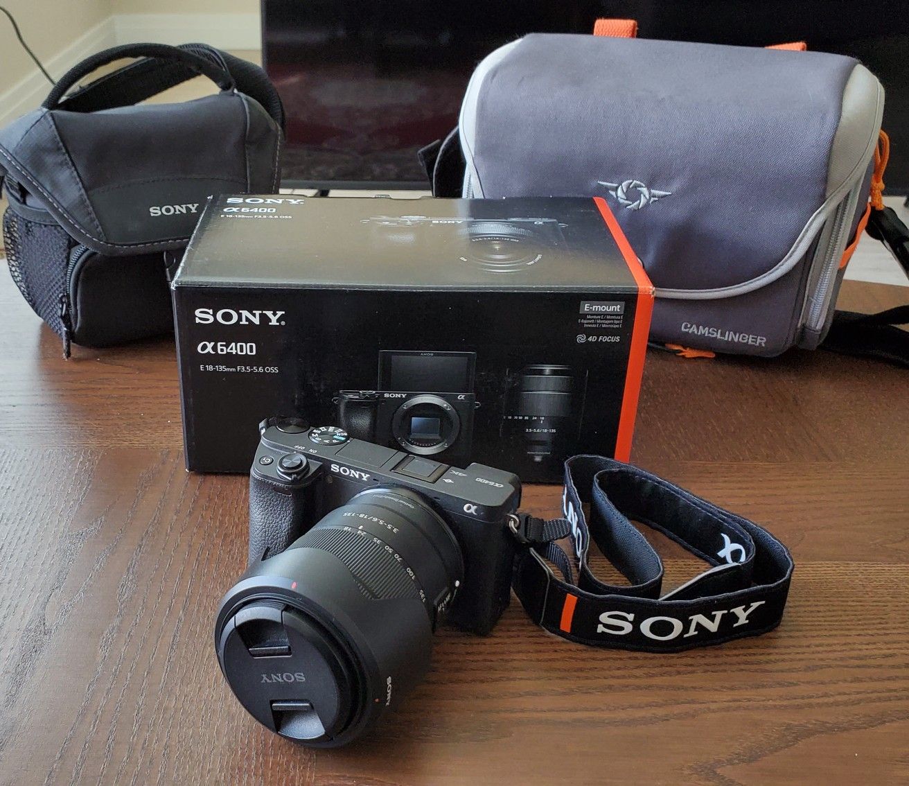Sony a6400 Mirrorless camera |18-135mm OSS Lens