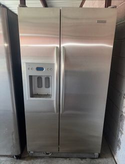 Kitchenaid Stainless Steel Refrigerator And Freezer