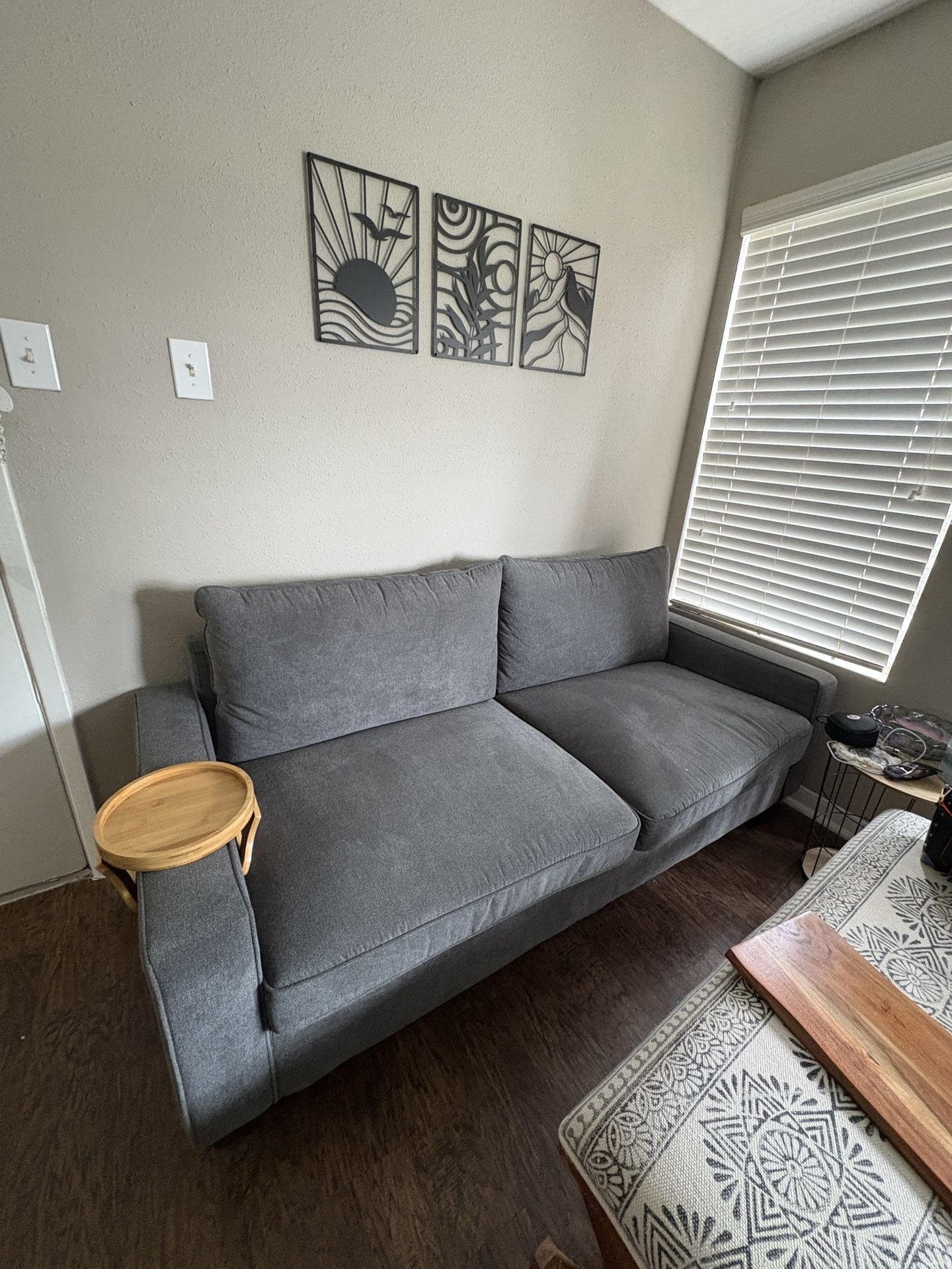 Grey Couch 80in