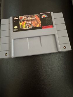 Super Nintendo wrestle Mania