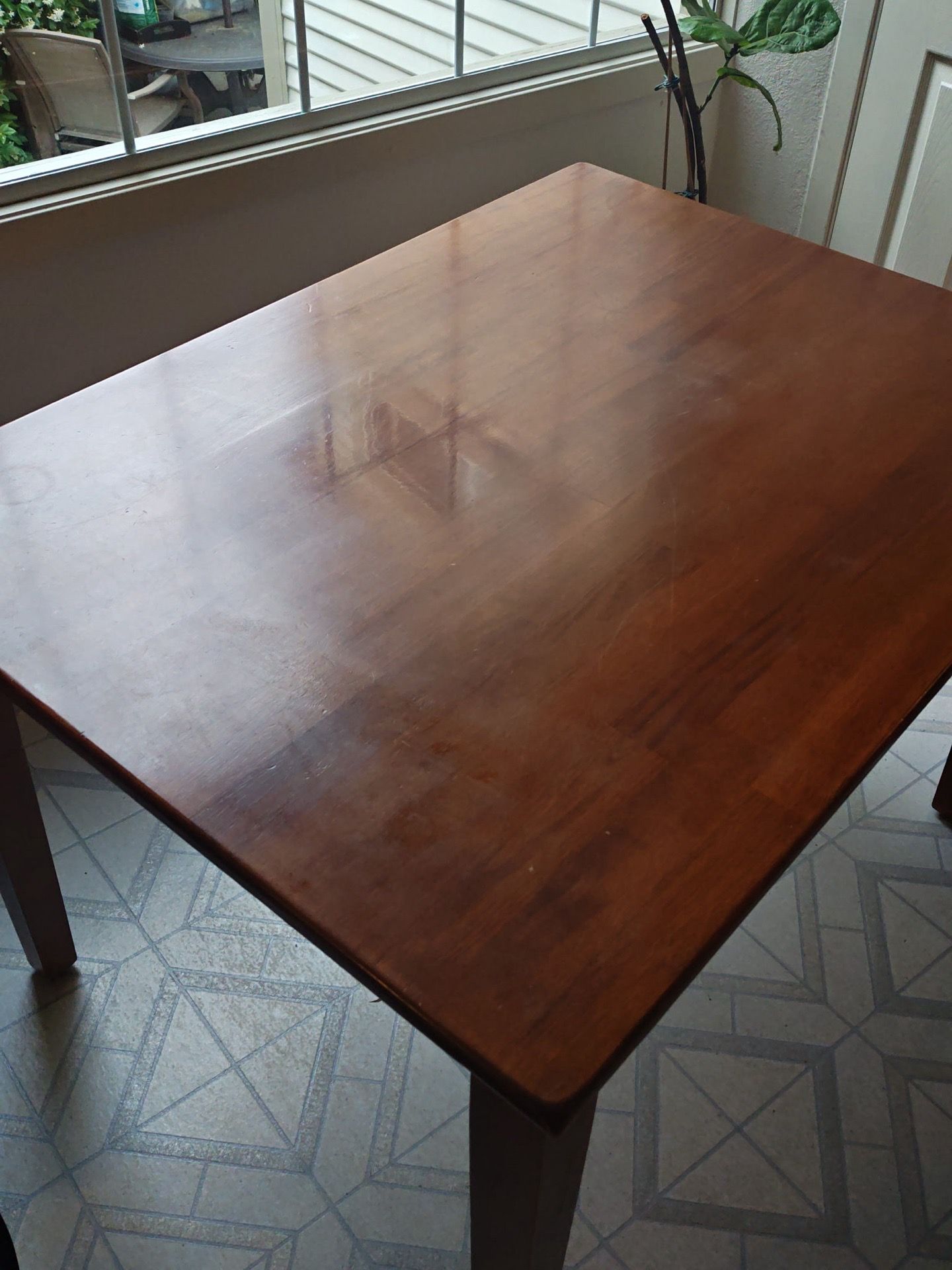 Wooden table