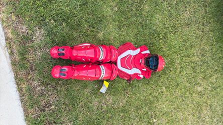 Catchers gear Easton red