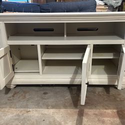 Console/Media with cabinets