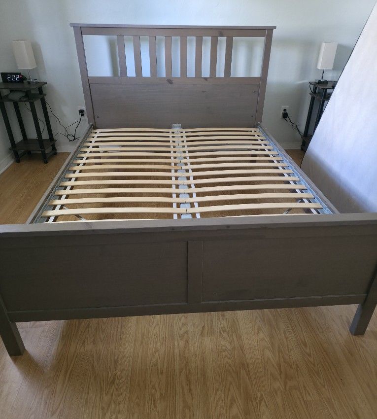 IKEA  Full Size Bed Frame  And Matress 