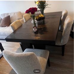 Dining Table With 6 Chairs