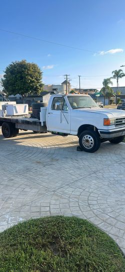 1984 f450 turbo diesel truck mounted swing tube concrete pump