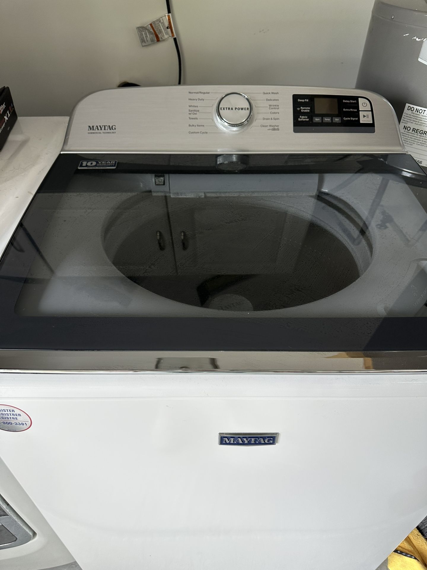 Maytag Washer Lo Fl